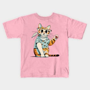 Funny Cat Kids T-Shirt